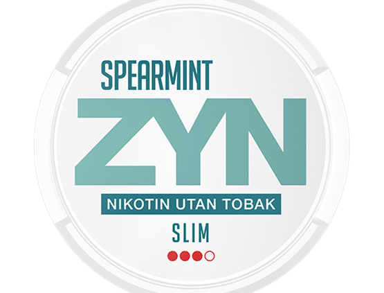 ZYN slim spearmint strong