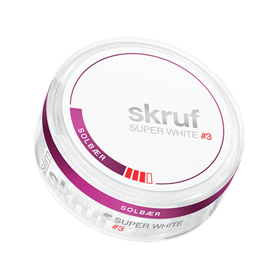 Skruf Super White Solbär Slim #3