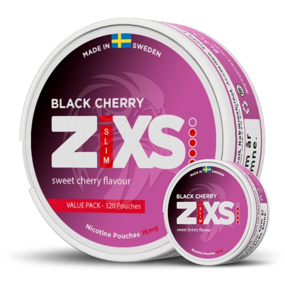 ZIXS JUMBO CAN Black Cherry 8mg